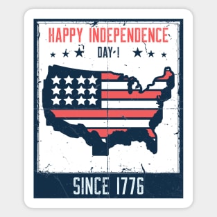 4th of July - Independence Day Magnet